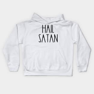 Hail Satan Rae Dunn Funny Kids Hoodie